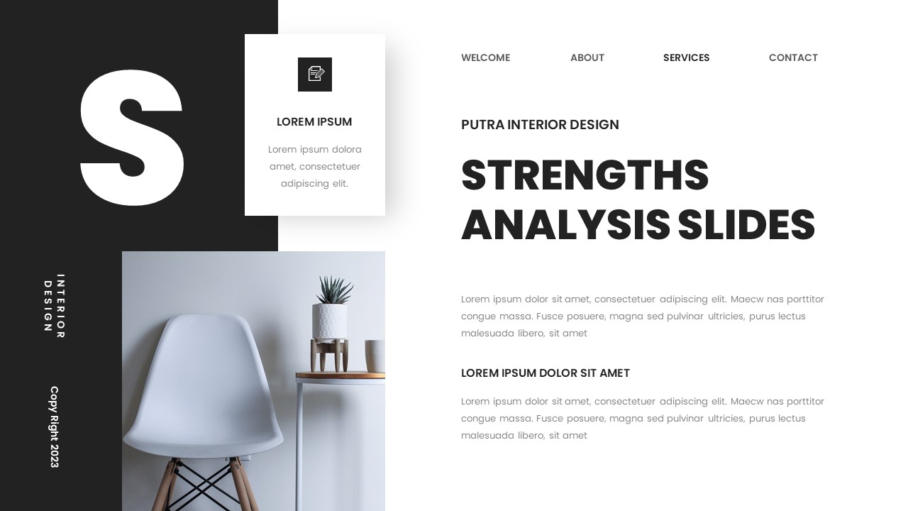 Putra Interior Design Powerpoint Template, Presentation Templates ...