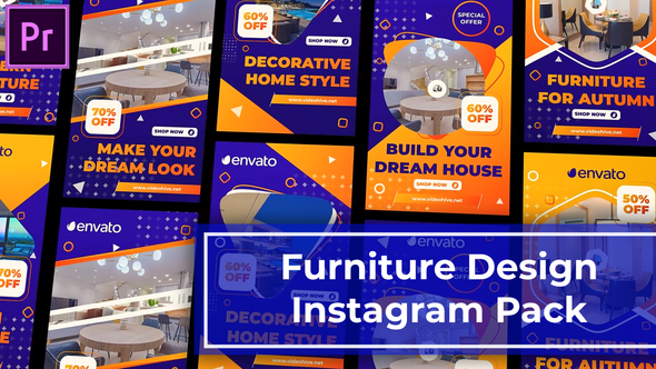 Furniture Design Instagram Story Reel | MOGRT