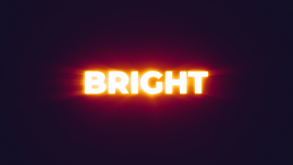 Bright Typography