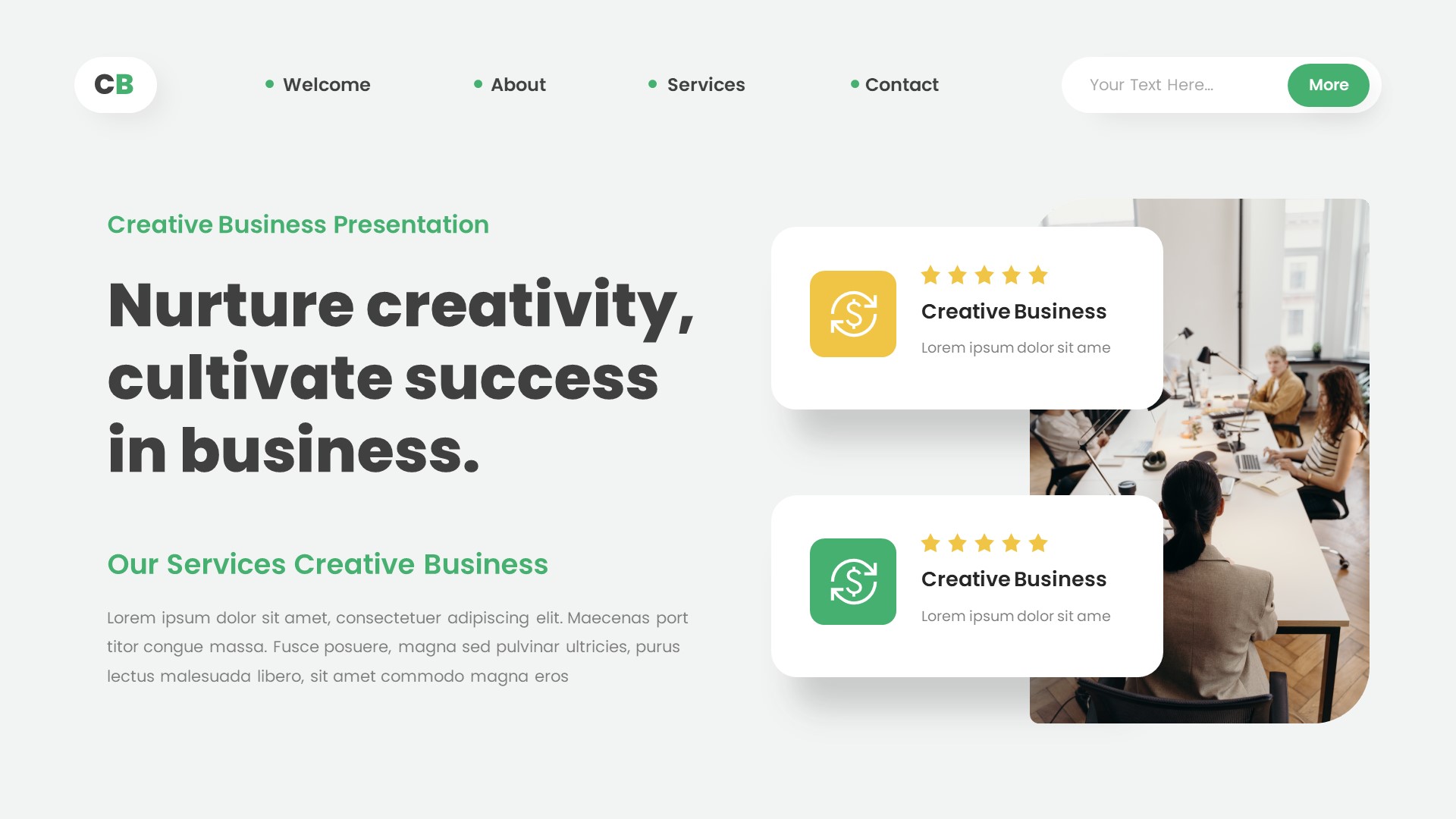 Creative Business Powerpoint Template, Presentation Templates ...