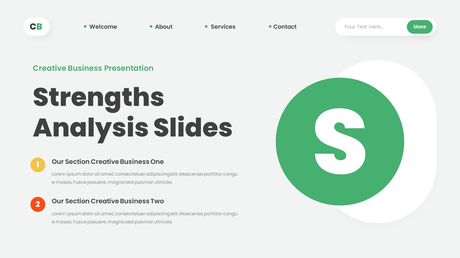 Creative Business Powerpoint Template, Presentation Templates ...