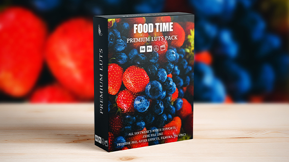 Bright Cinematic Food Video LUTs Pack