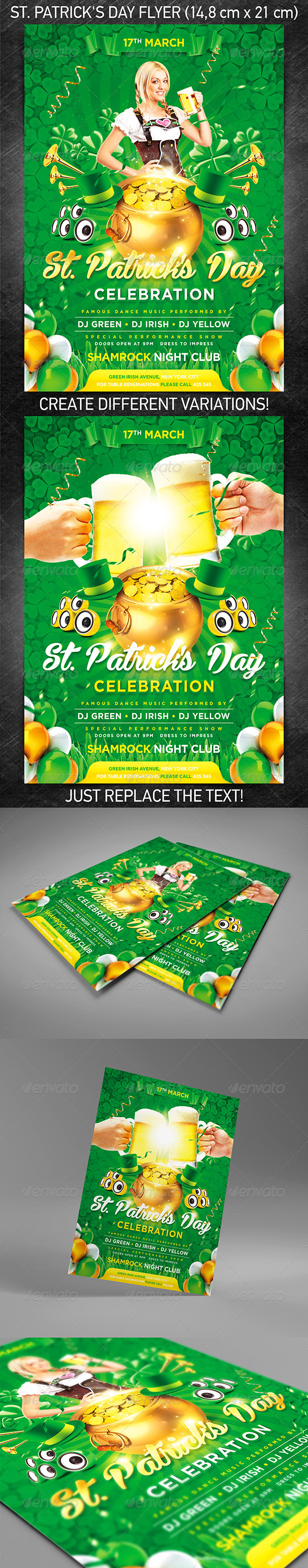 St. Patrick's Day Flyer Vol.2 - Holidays Events