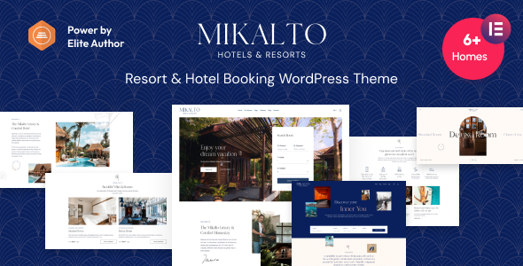 [DOWNLOAD]Mikalto - Resort and Hotel Booking WordPress Theme