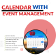 Event Calendar Calendar with Event Manager