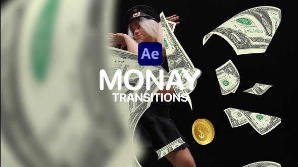 Money Transitions for After Effects Elements template preview