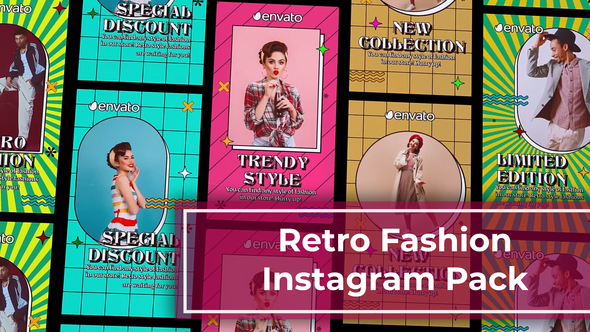 Retro Fashion Instagram Story Reel 2