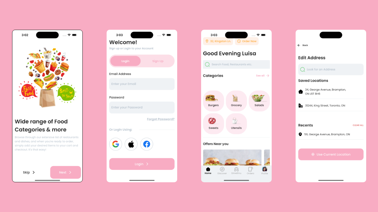 Meals App - Flutter Mobile App Template by brixetechnology | CodeCanyon