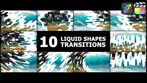 Liquid Shapes Transitions | FCPX