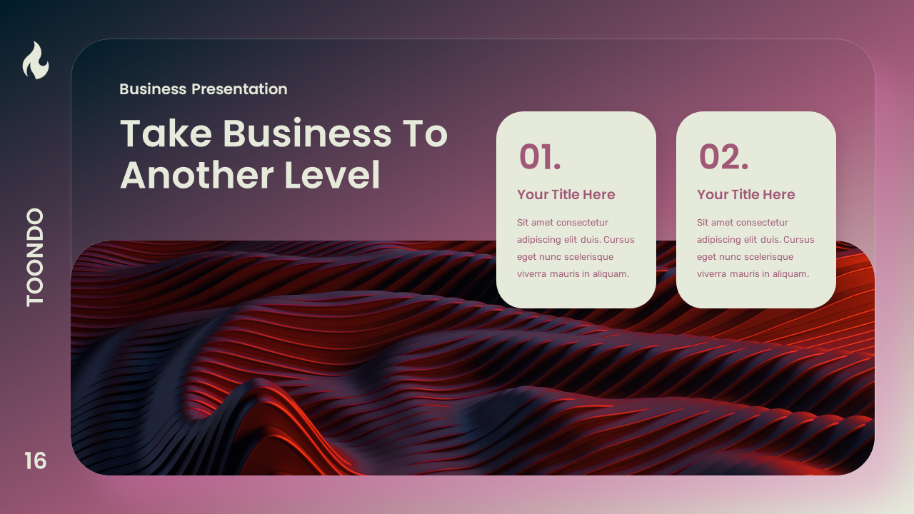 TOONDO - Modern Creative Business Plan Presentation Template ...