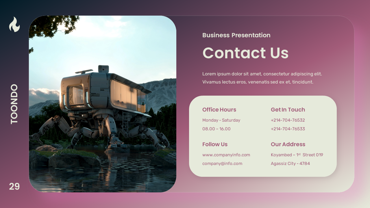 TOONDO - Modern Creative Business Plan Presentation Template ...