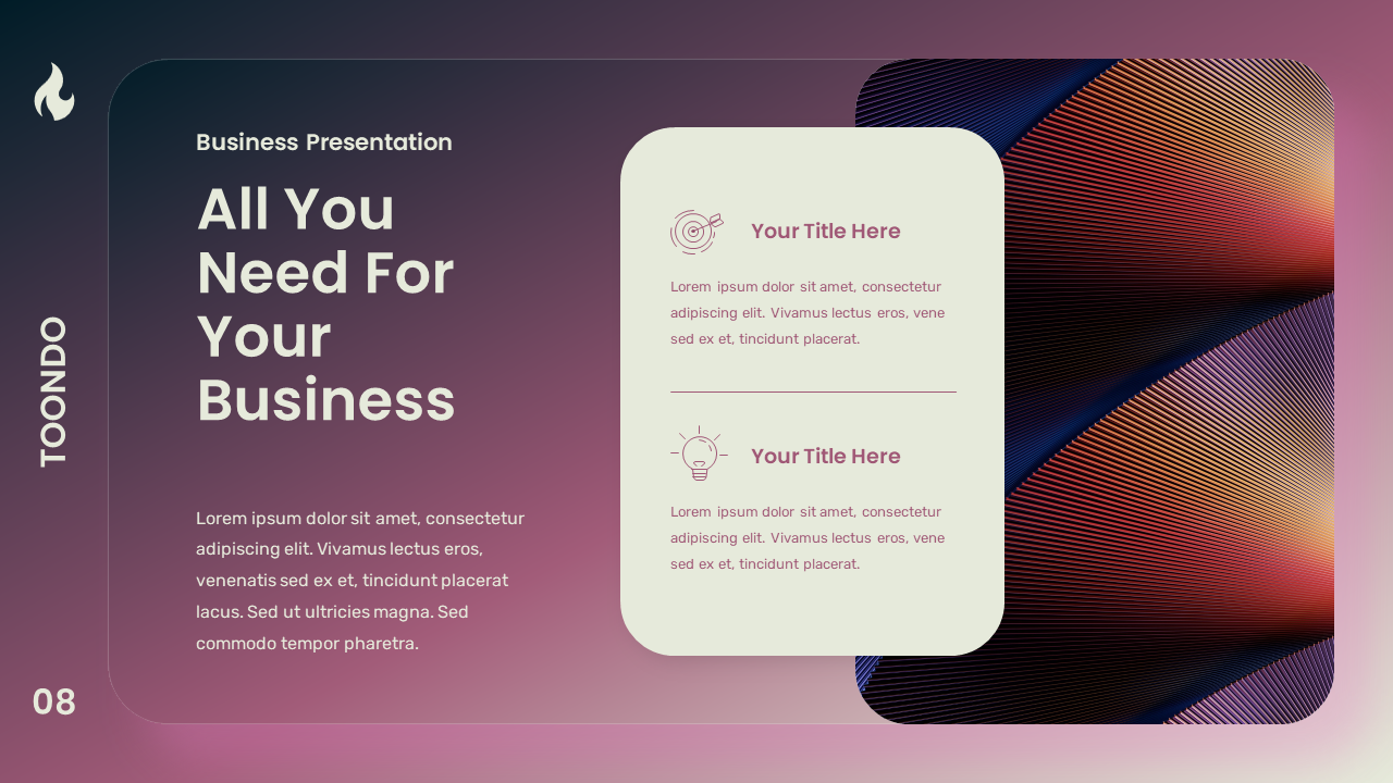 TOONDO - Modern Creative Business Plan Presentation Template ...