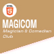 Magicom - Magician & Comedian HTML Template