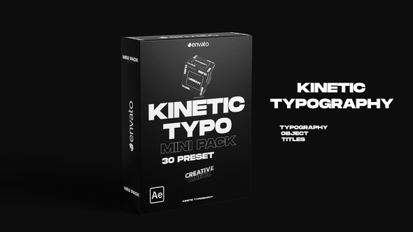 Kinetic Typography Mini Pack
