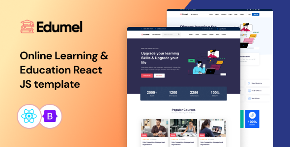 [DOWNLOAD]Edumel - Online Learning React Education Template