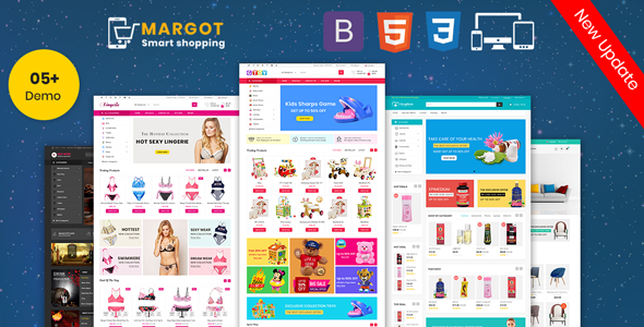 Margot — Wine, Fashion, Furniture, Toys, lingerie SexToys, Drugs - Medicine Opencart Theme