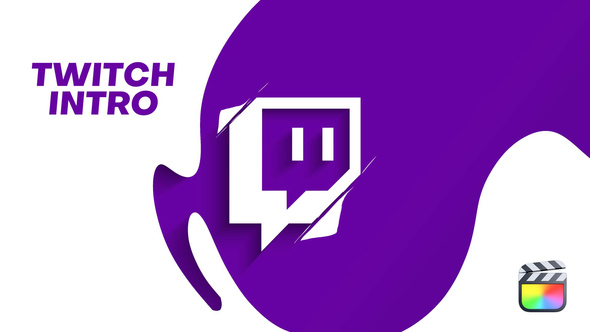 Twitch Liquid Logo Intro