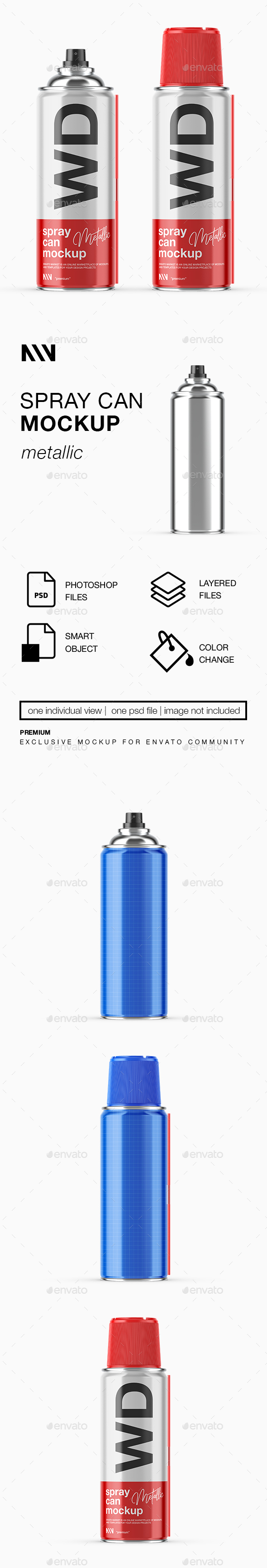 [DOWNLOAD]Spray Can Mockup