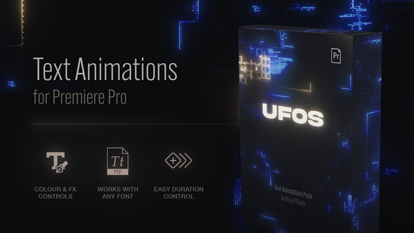 Titles for Premiere Pro | UFO
