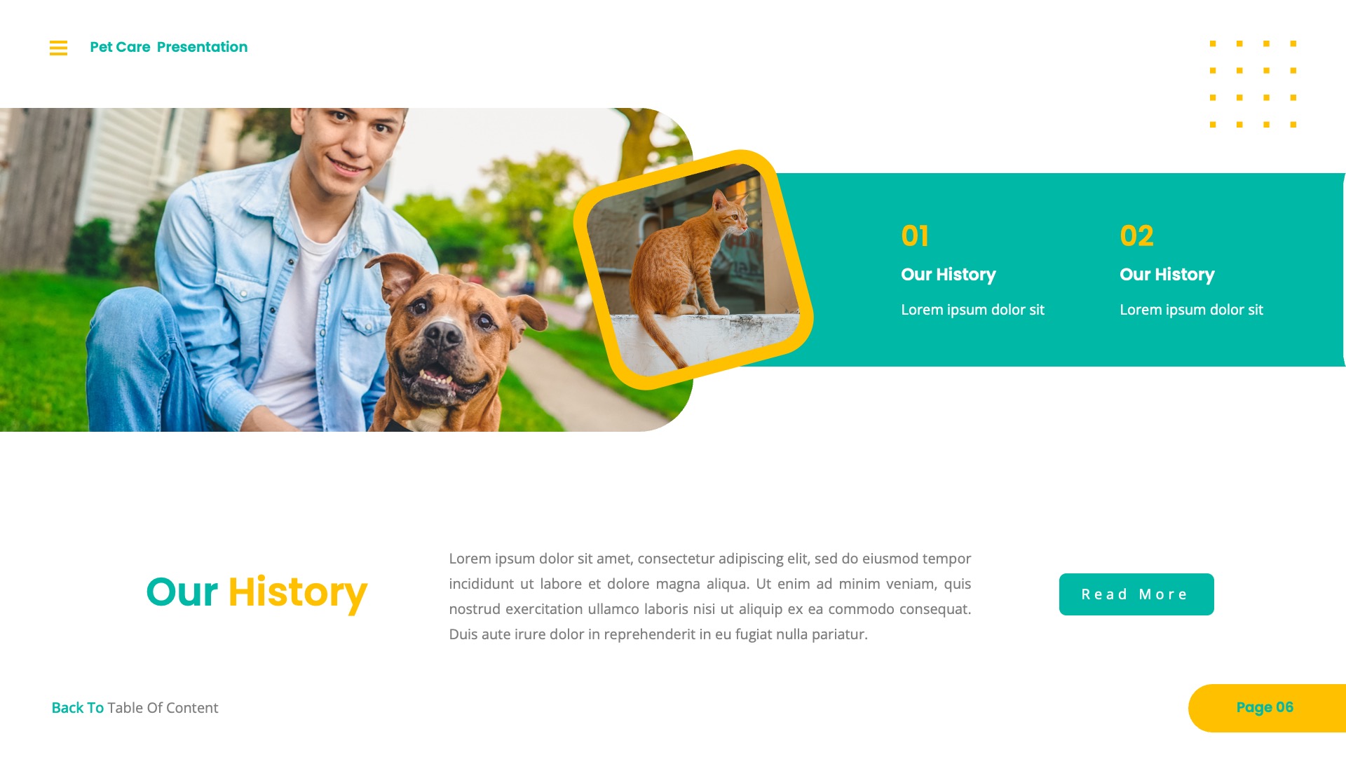 PetChip - Pet Care PowerPoint, Presentation Templates | GraphicRiver