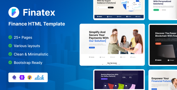 Finatex - Finance Consulting HTML Template