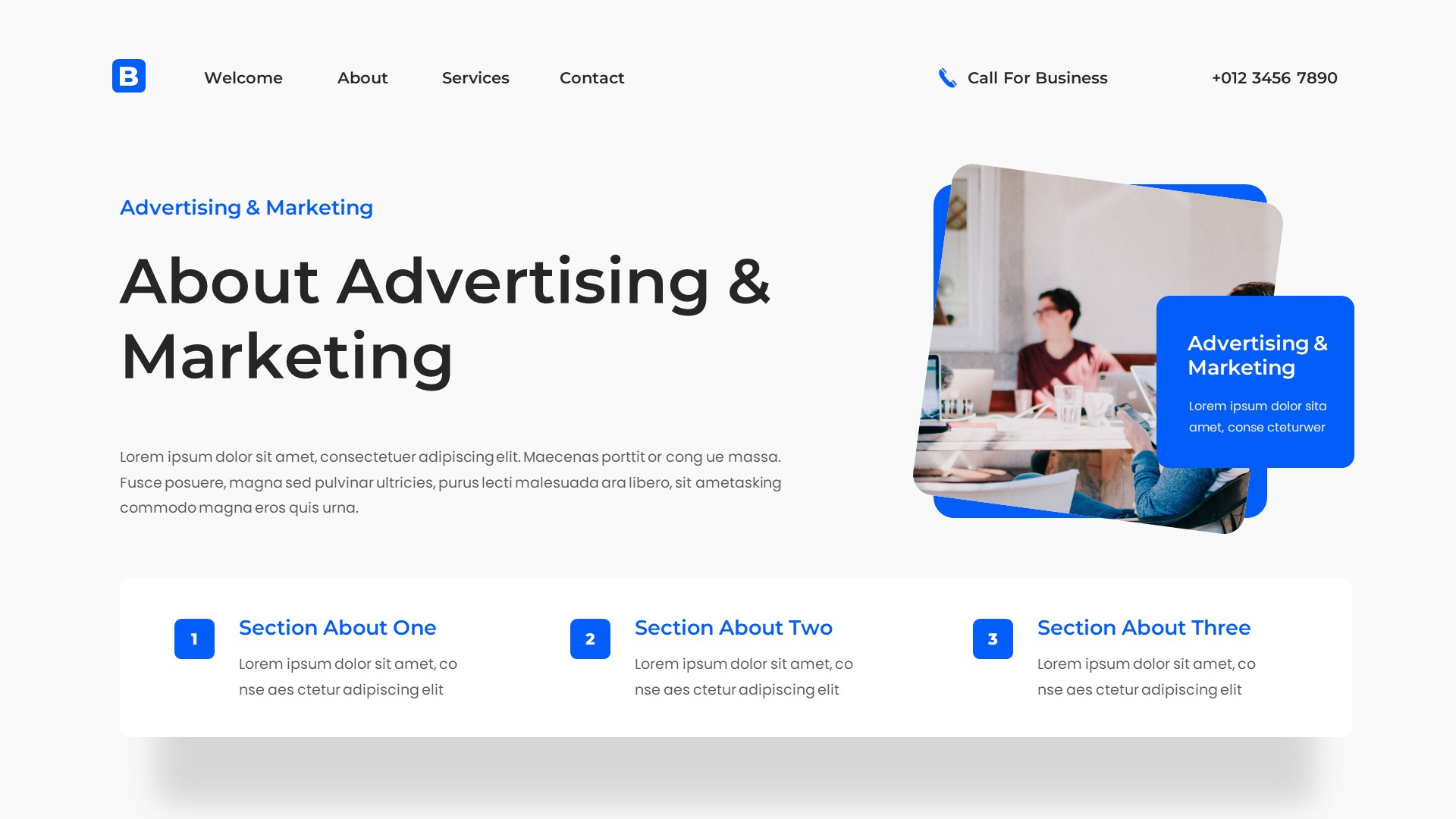 Bulok - Advertising & Marketing Powerpoint Template, Presentation Templates