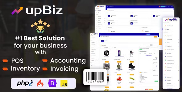 POS - upBiz POS ( Point of Sale ), Inventory, Accounting, Invoicing for Small / Medium Businesses