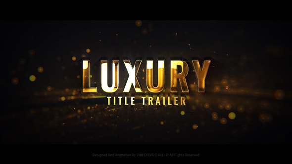 Luxury Title Trailer