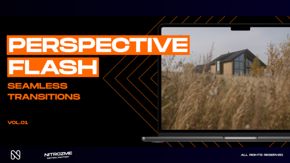 Perspective Flash Transitions Vol. 01