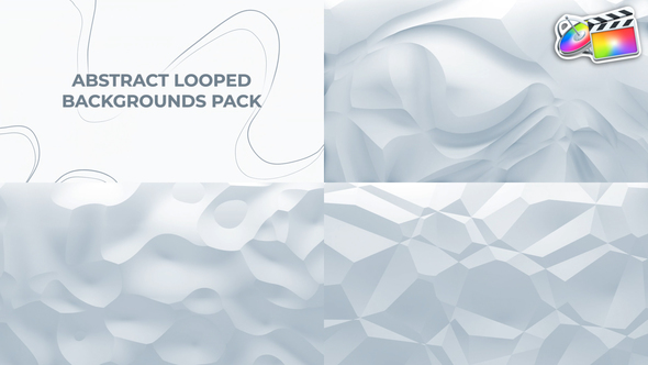 Abstract Looped Backgrounds Pack for FCPX