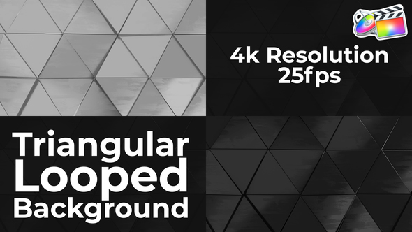 Triangular Looped Background for FCPX