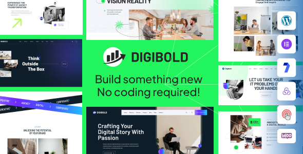 DigiBold – Digital Agency Creative Portfolio WordPress Theme