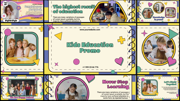 Kids Education Promo | Back to School
