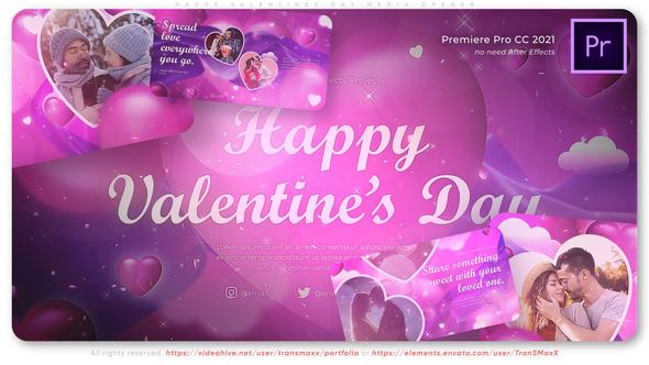 Happy Valentines Day Media Opener
