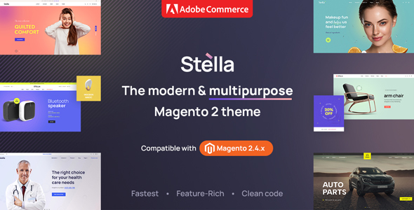 Stella - Multipurpose Magento 2 / Adobe Commerce Theme