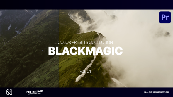 Blackmagic LUT Collection Vol. 01 for Premiere Pro
