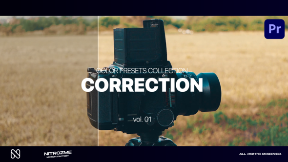 Correction LUT Collection Vol. 01 for Premiere Pro