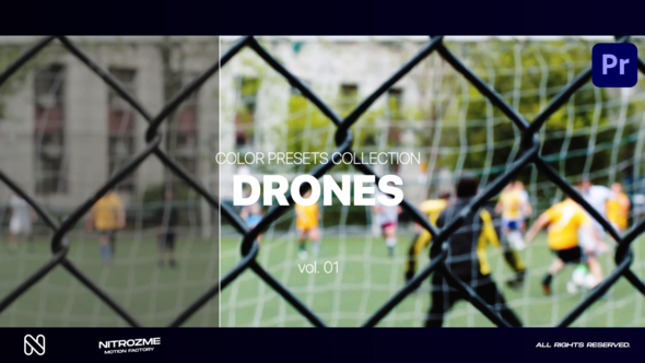 Drones LUT Collection Vol. 01 for Premiere Pro