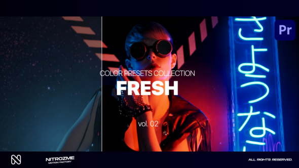 Fresh LUT Collection Vol. 02 for Premiere Pro