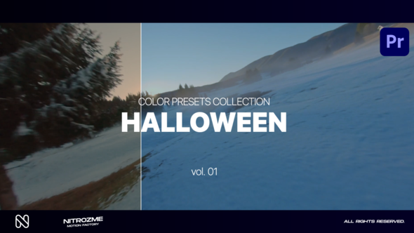 Halloween LUT Collection Vol. 01 for Premiere Pro