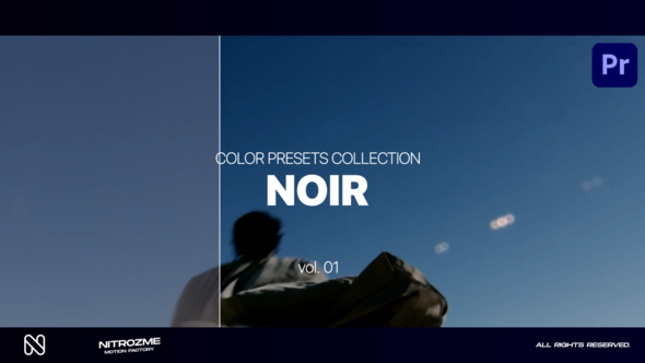 Noir LUT Collection Vol. 01 for Premiere Pro