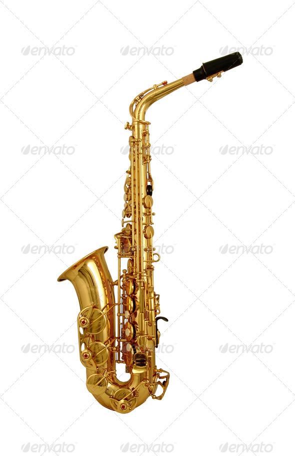 Saxophone alto B Stock Photo by ozaiachin PhotoDune