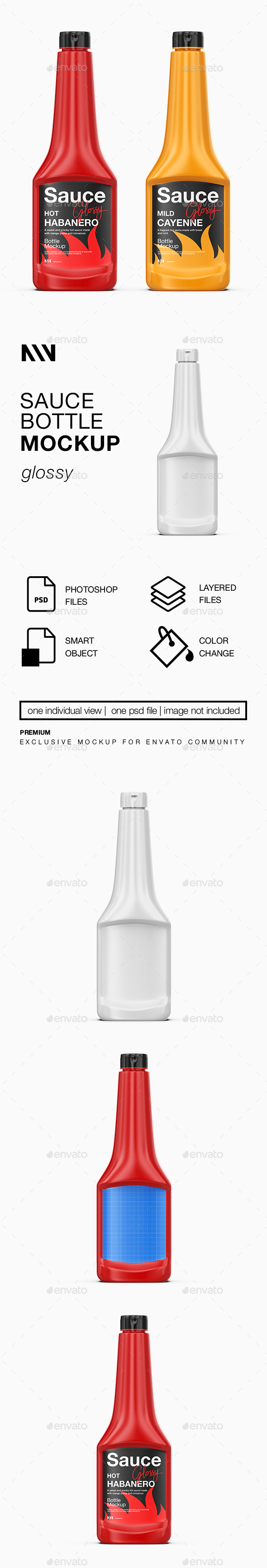 [DOWNLOAD]Sauce Bottle Mockup