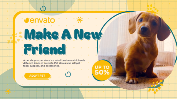 Adopt Pet Pet Sale Promo