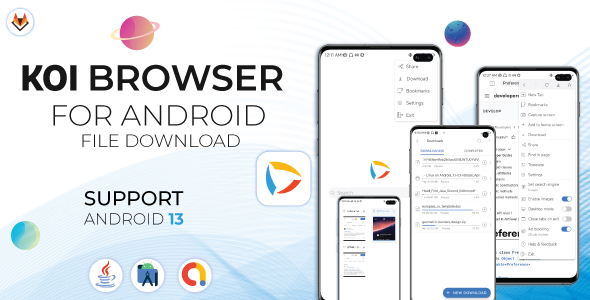 Koi Private Browser – Incognito Browser – Secure Browser and Adblock
