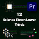 Science Ficton Lower Thirds V 0.2 - VideoHive Item for Sale