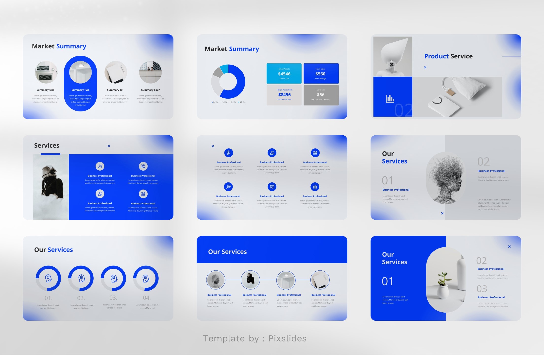 Minbiz. - Minimal business Presentation Template, Presentation Templates