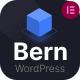 Bern - Cryptocurrency & Stock Trading Startup WordPress Theme