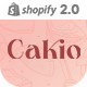 Cakio - Cake & Bakery Responsive Shopify 2.0 Theme