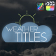 Weather Titles | FCPX